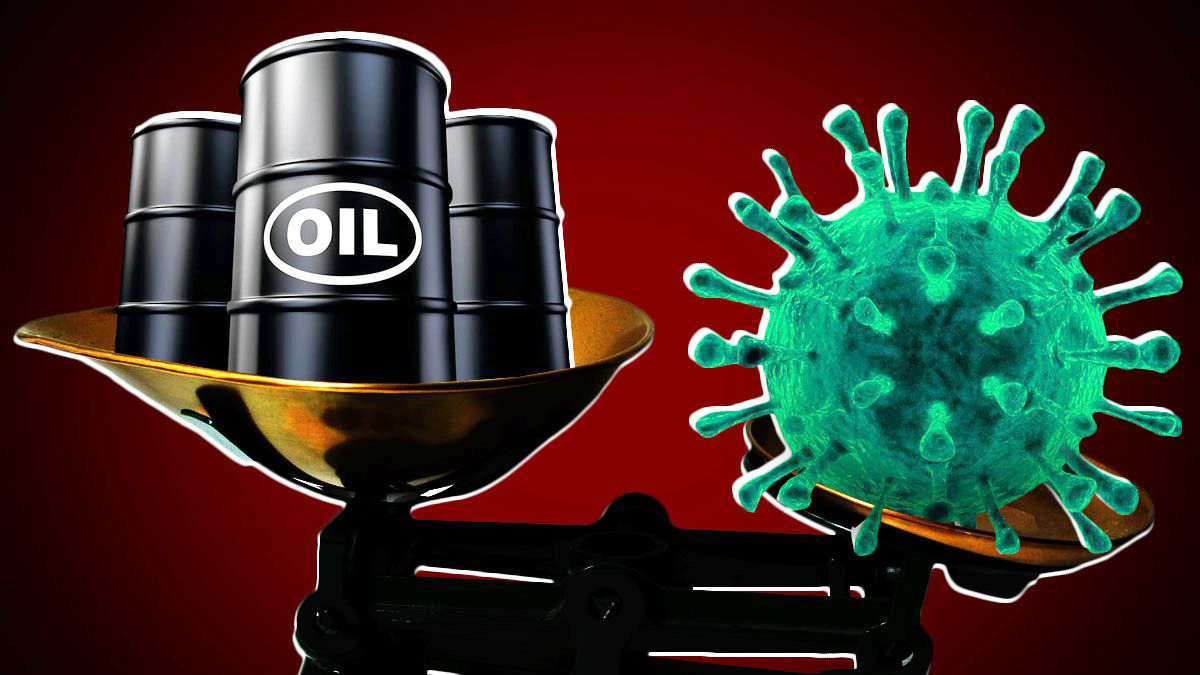 Нефть дешевеет из-за новостей о коронавирусе